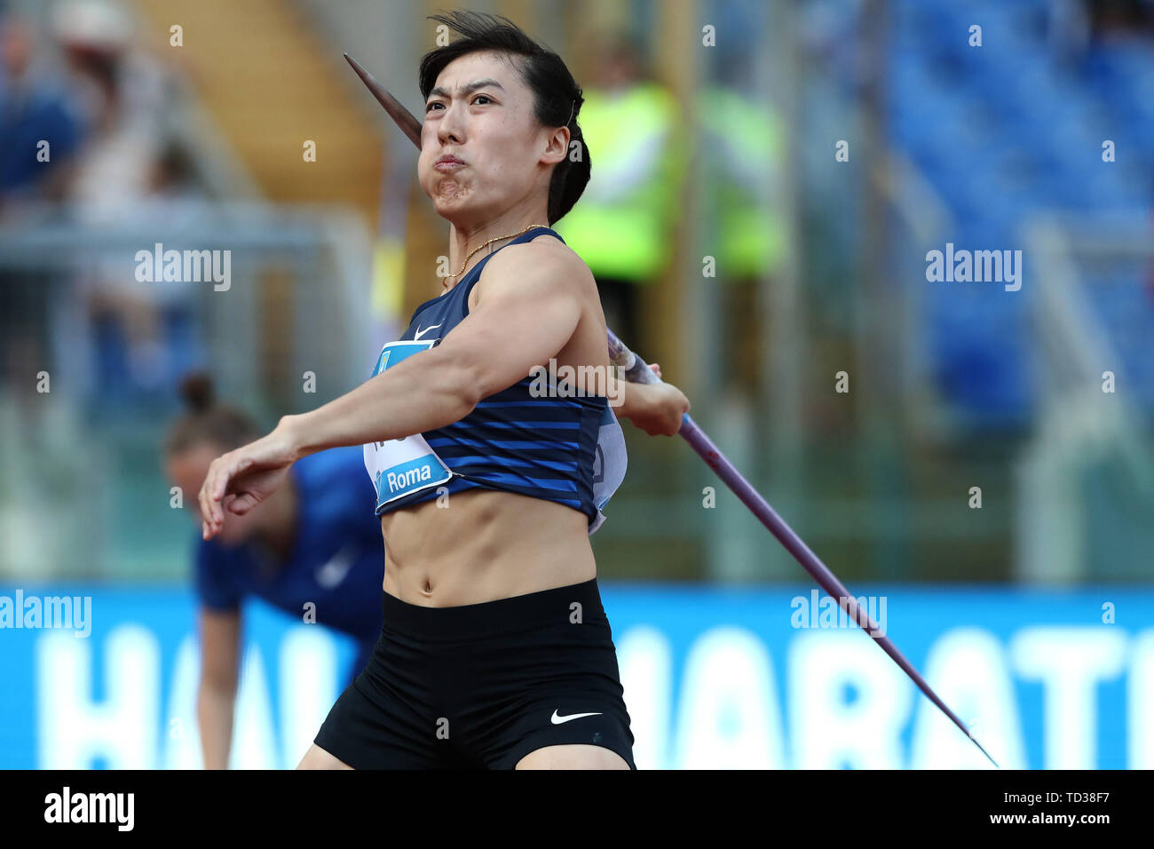 Huihui LYU (CHN) wins the race Javelin Throw Women Roma 06062019