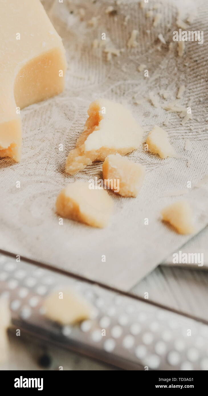 Cheese wheel parmesan hi-res stock photography and images - Alamy