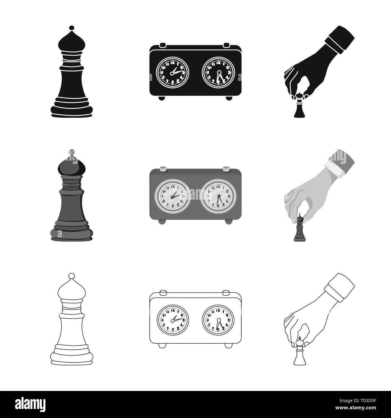 Tactical clock Stock Vector Images - Alamy