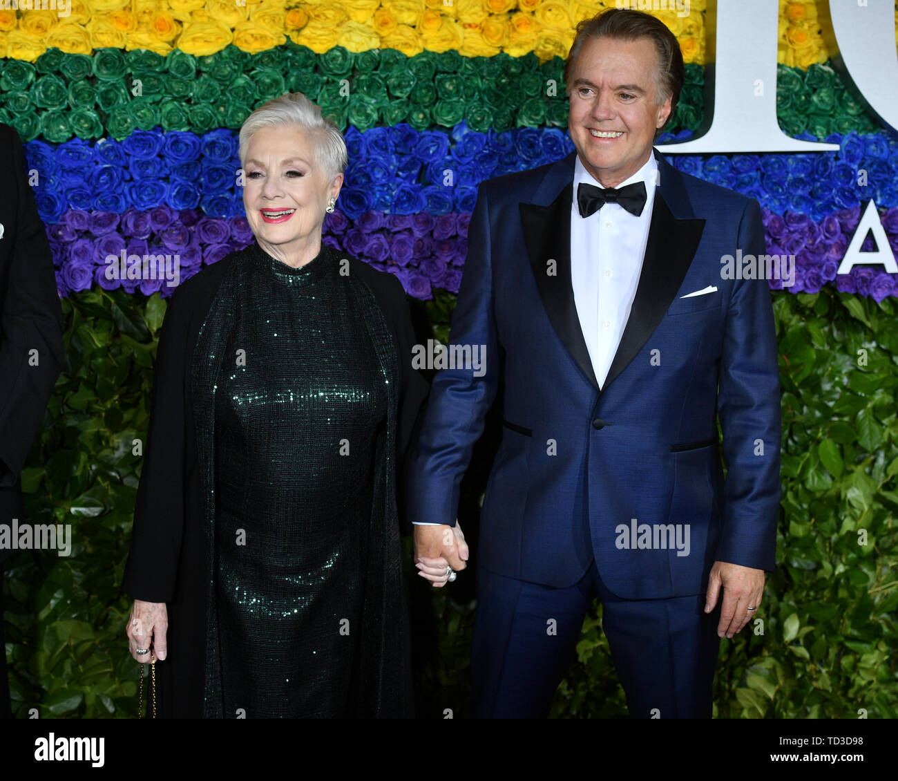 73rd Annual Tony Awards, Arrivals, Radio City Music Hall, New York, USA - 09 Jun 2019 - Shirley Jones and Shaun Cassidy Stock Photo