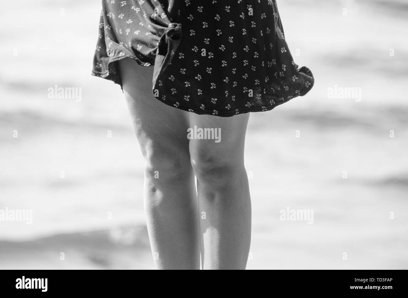 Windy Skirt High Resolution Stock Photography And Images Alamy