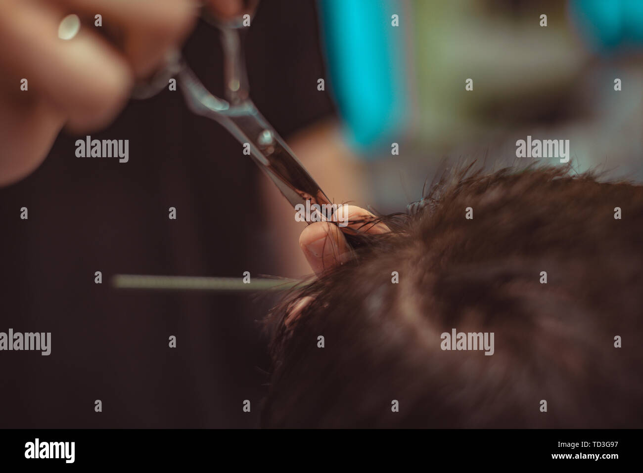 Man Hair Cut Barber Stock Photos Man Hair Cut Barber Stock