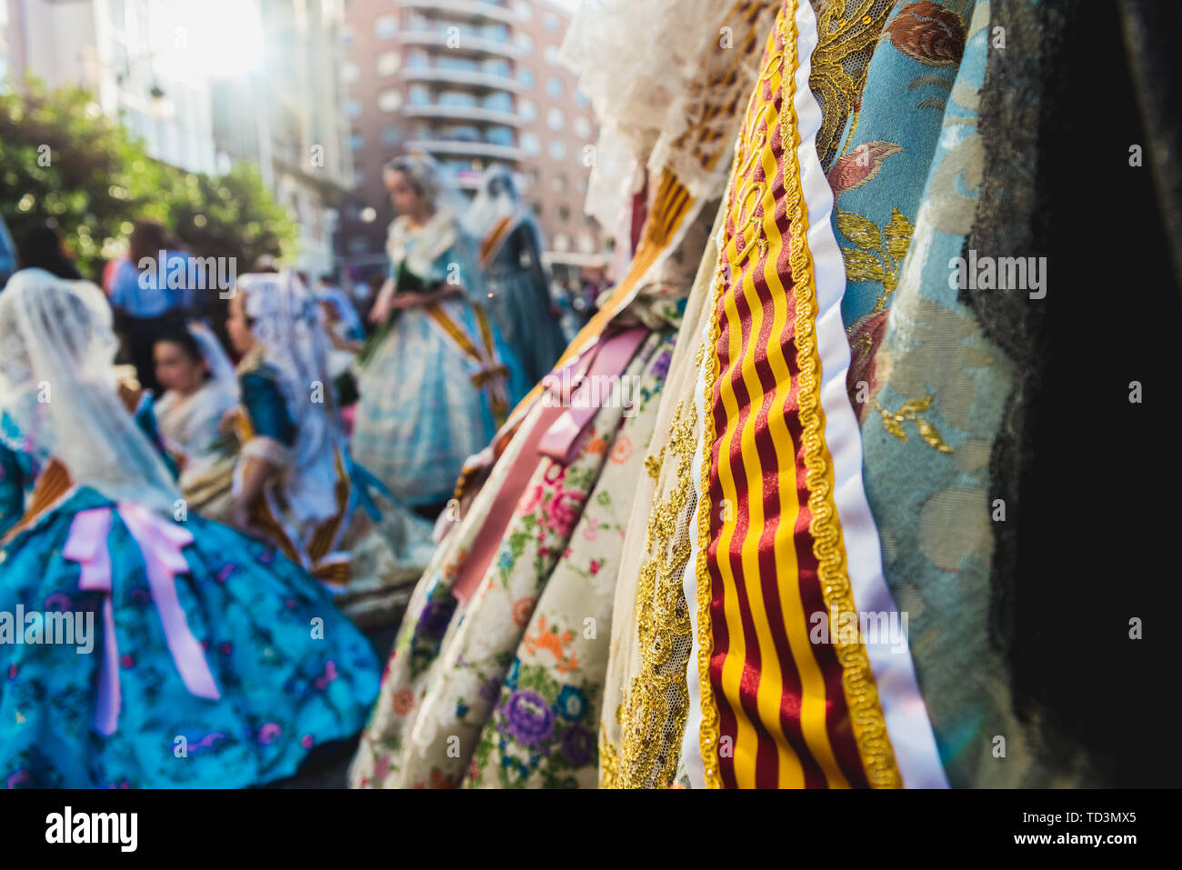 Fallera dress hi-res stock photography and images - Alamy