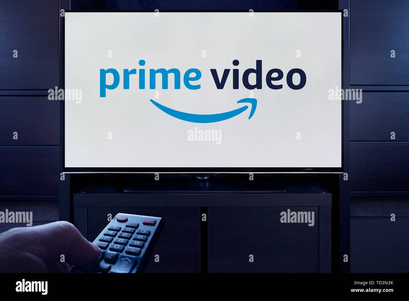 Amazon prime video logo hi-res stock photography and images