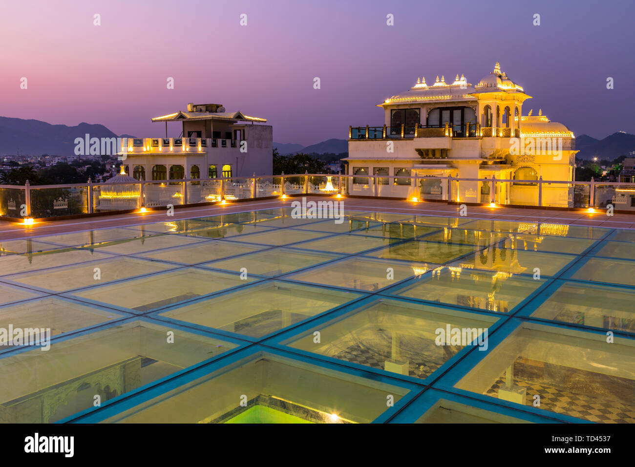 Udai Kothi Hotel in Udaipur, Rajasthan, India, Asia Stock Photo