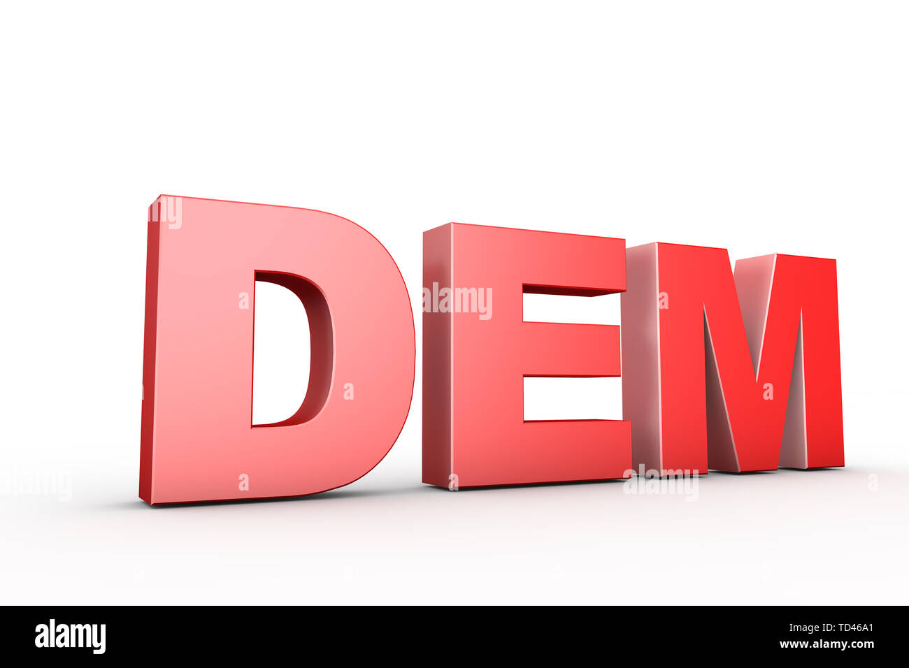 Dem alphabet hi-res stock photography and images - Alamy
