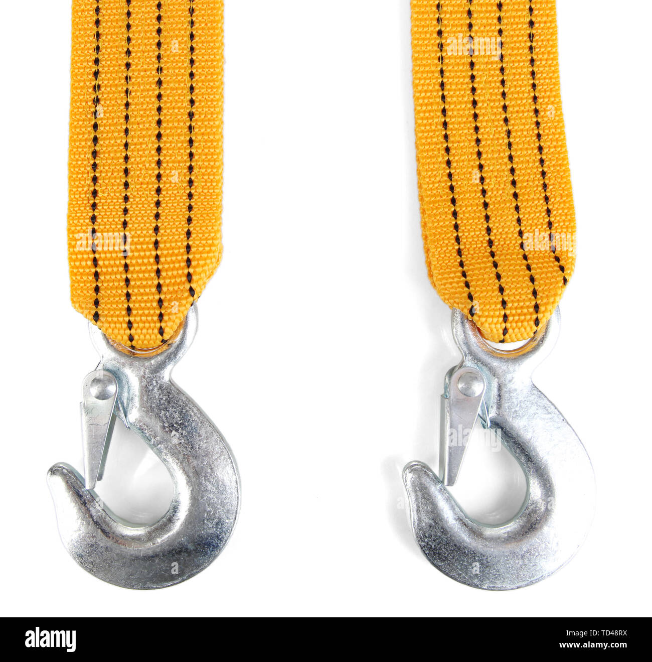 Car tow rope isolated on hires stock photography and images Alamy