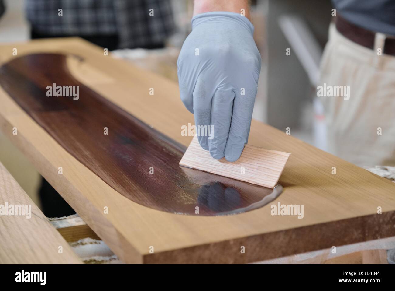 Carpentry surface finishing hires stock photography and images Alamy