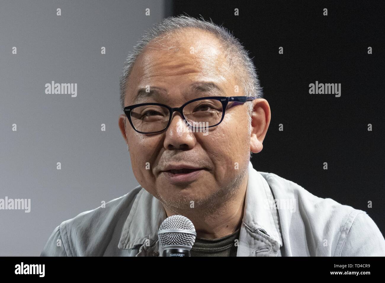 Isshin Inudo June 11, 2019 - Tokyo, Japan - Film director Isshin Inudo speaks during ...