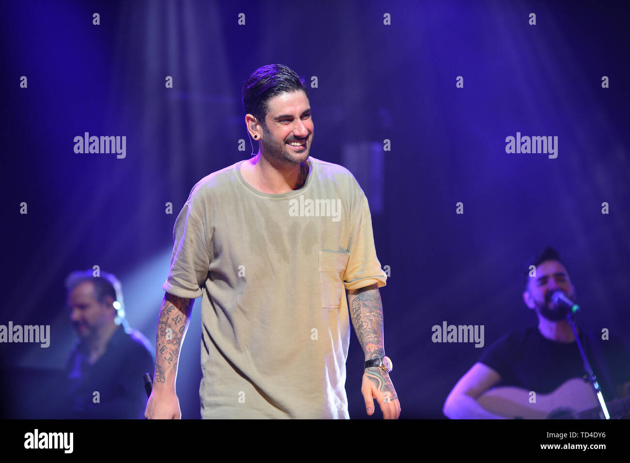 Singer Melendi Performs in Concert at James L. Knight Center on May 10