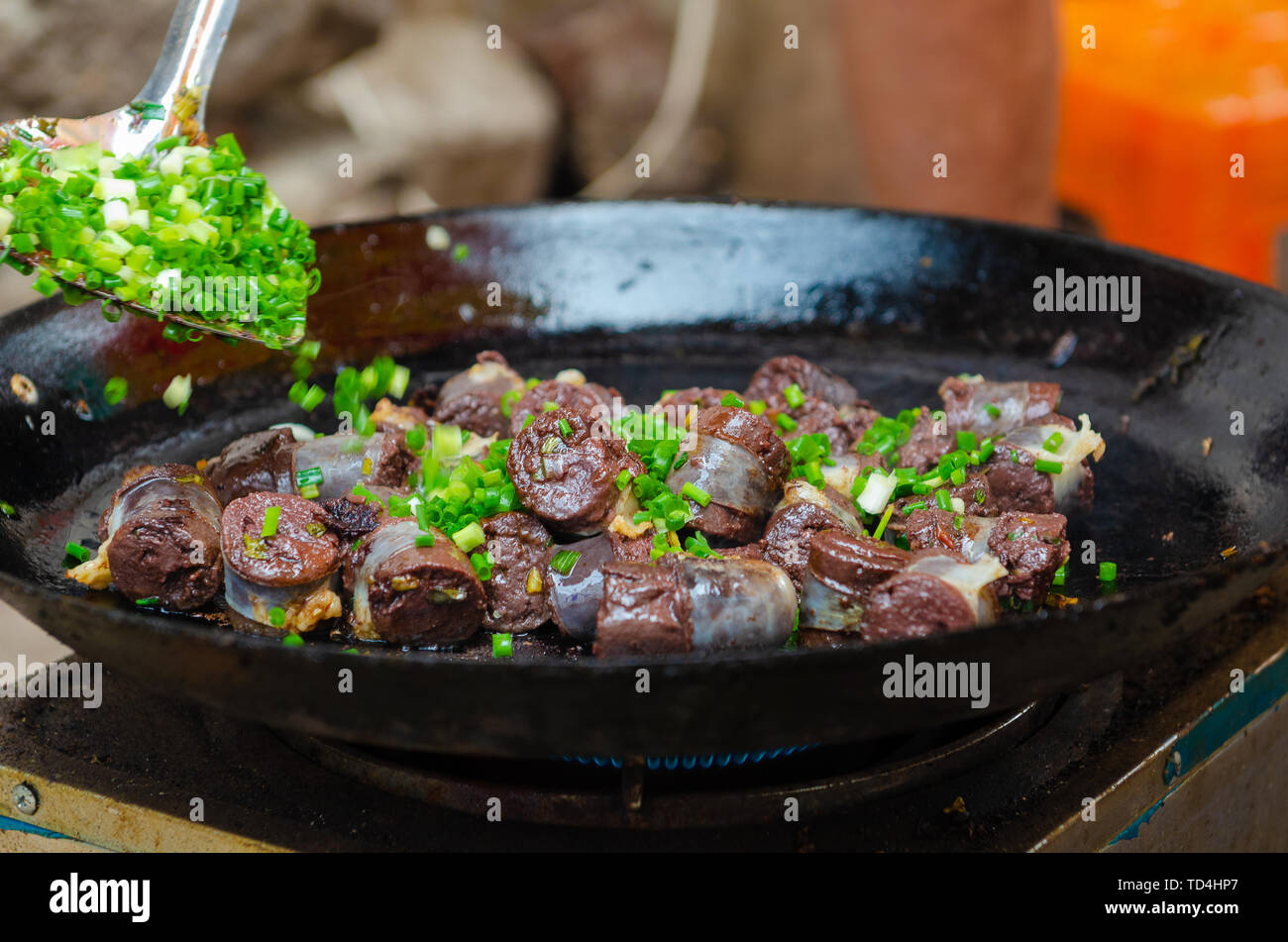Pig fat intestines hi-res stock photography and images - Alamy