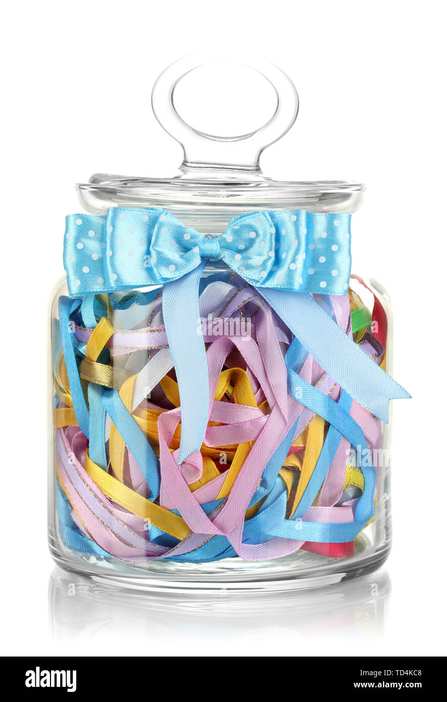 Jar Pink Ribbons Create various Cut Out Stock Images & Pictures - Alamy