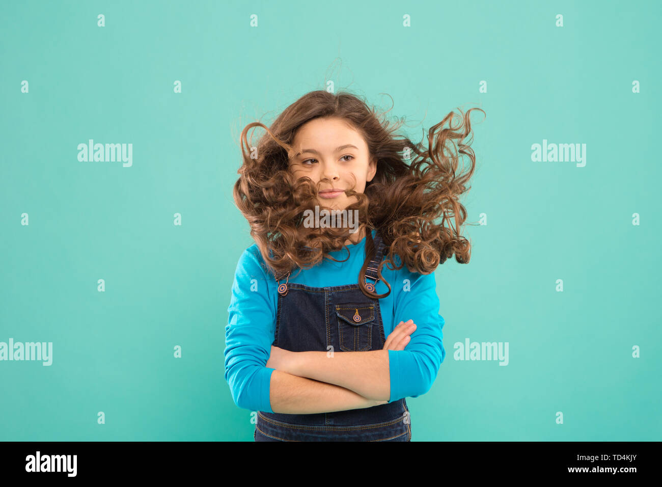 Fresh It Up Nice And Tidy Hairstyle Small Child Long Hair Girl