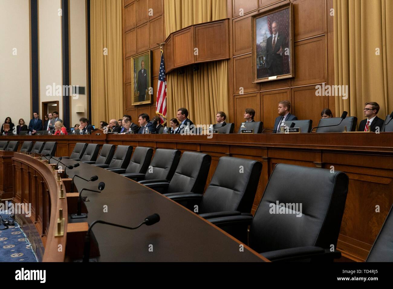 Jon Stewart Criticized The Empty Chairs In The Hearing Room