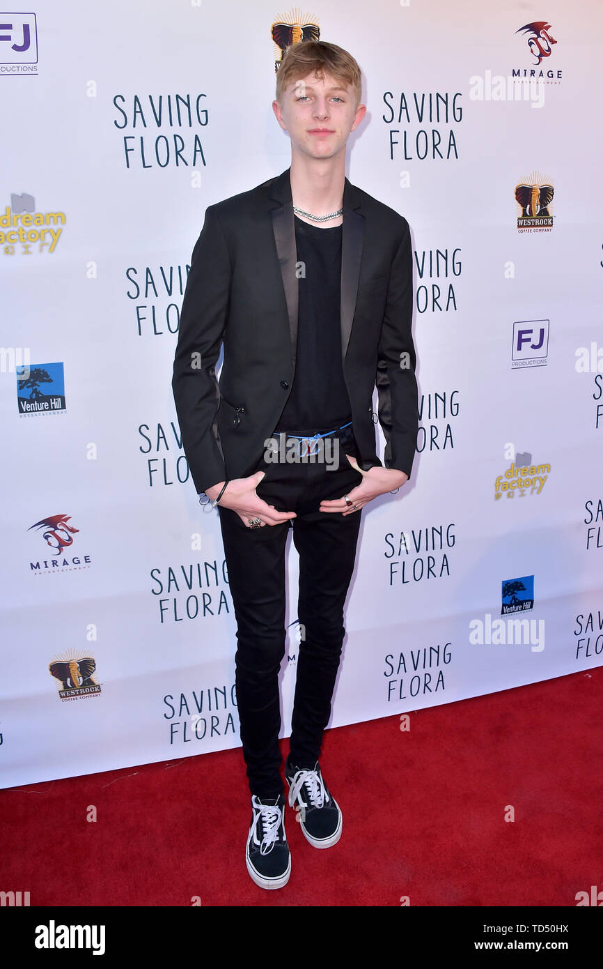 Rush Holland at the premiere of the movie 'Saving Flora' at the ...
