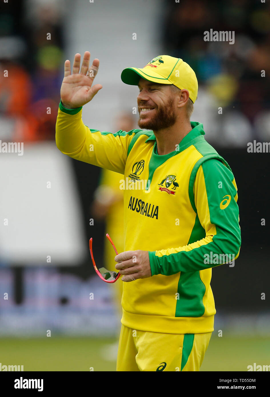 Taunton, UK. 12th June, 2019. World Cup cricket, Australia versus ...
