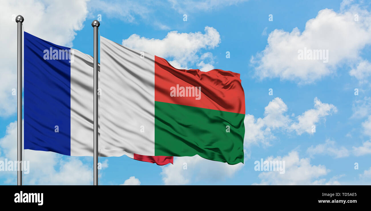 Madagascar france flag hires stock photography and images Alamy
