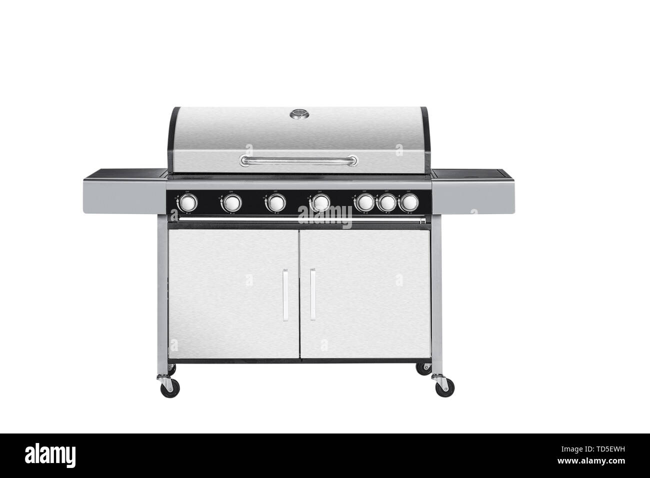 Stainless steel grill Stock Photo Alamy