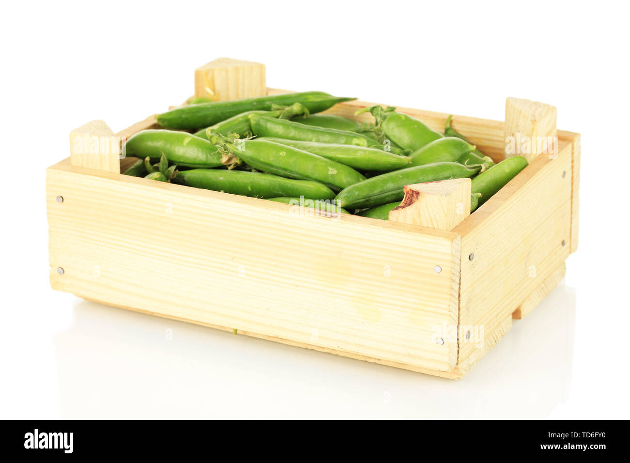 Box of peas Cut Out Stock Images & Pictures - Alamy
