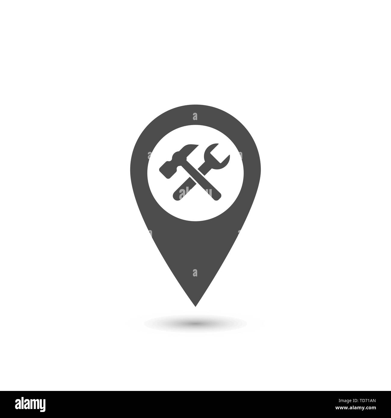 Computer tools service repair Stock Vector Images - Alamy