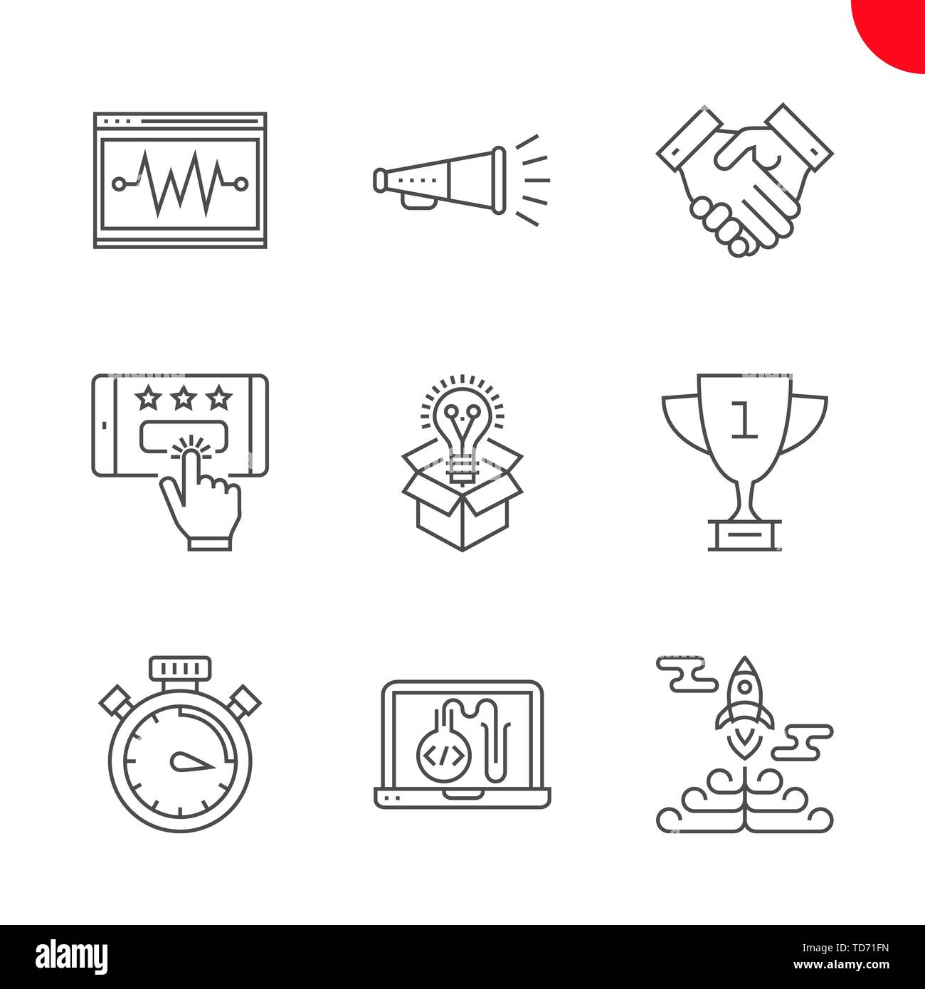 Seo and web opimization Stock Vector