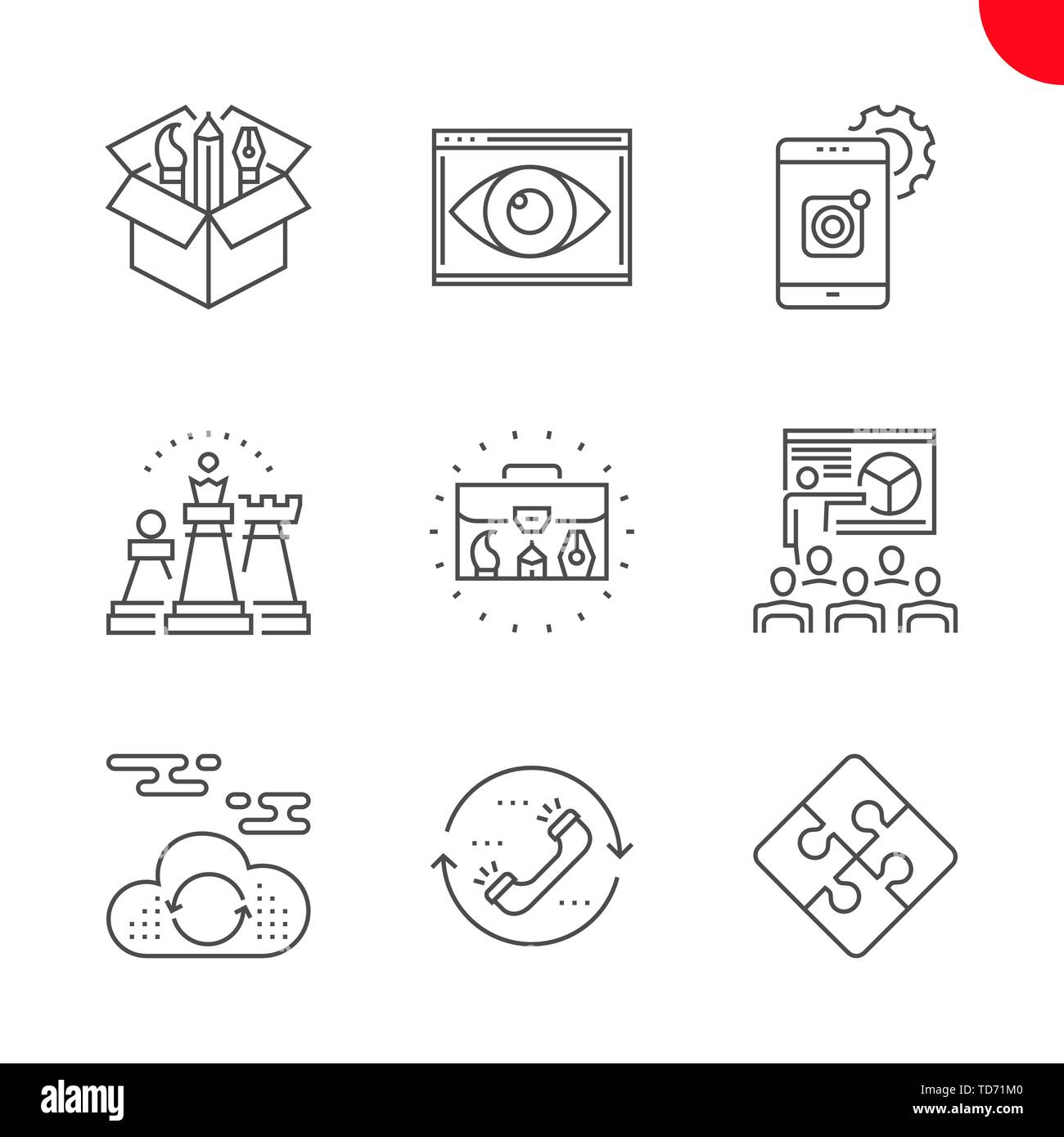 Seo and web opimization Stock Vector