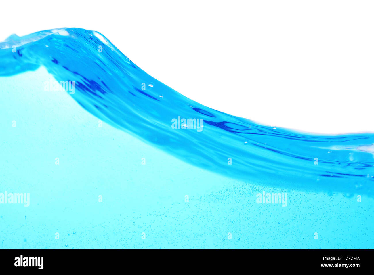 Water wave isolated on white Stock Photo - Alamy