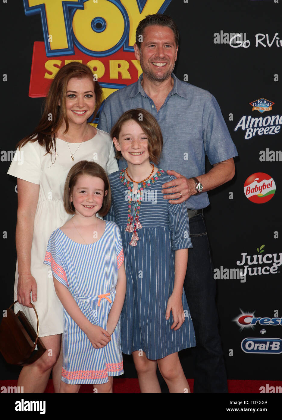12 June 2019 - Hollywood, California - Alyson Hannigan, Alexis Denisof