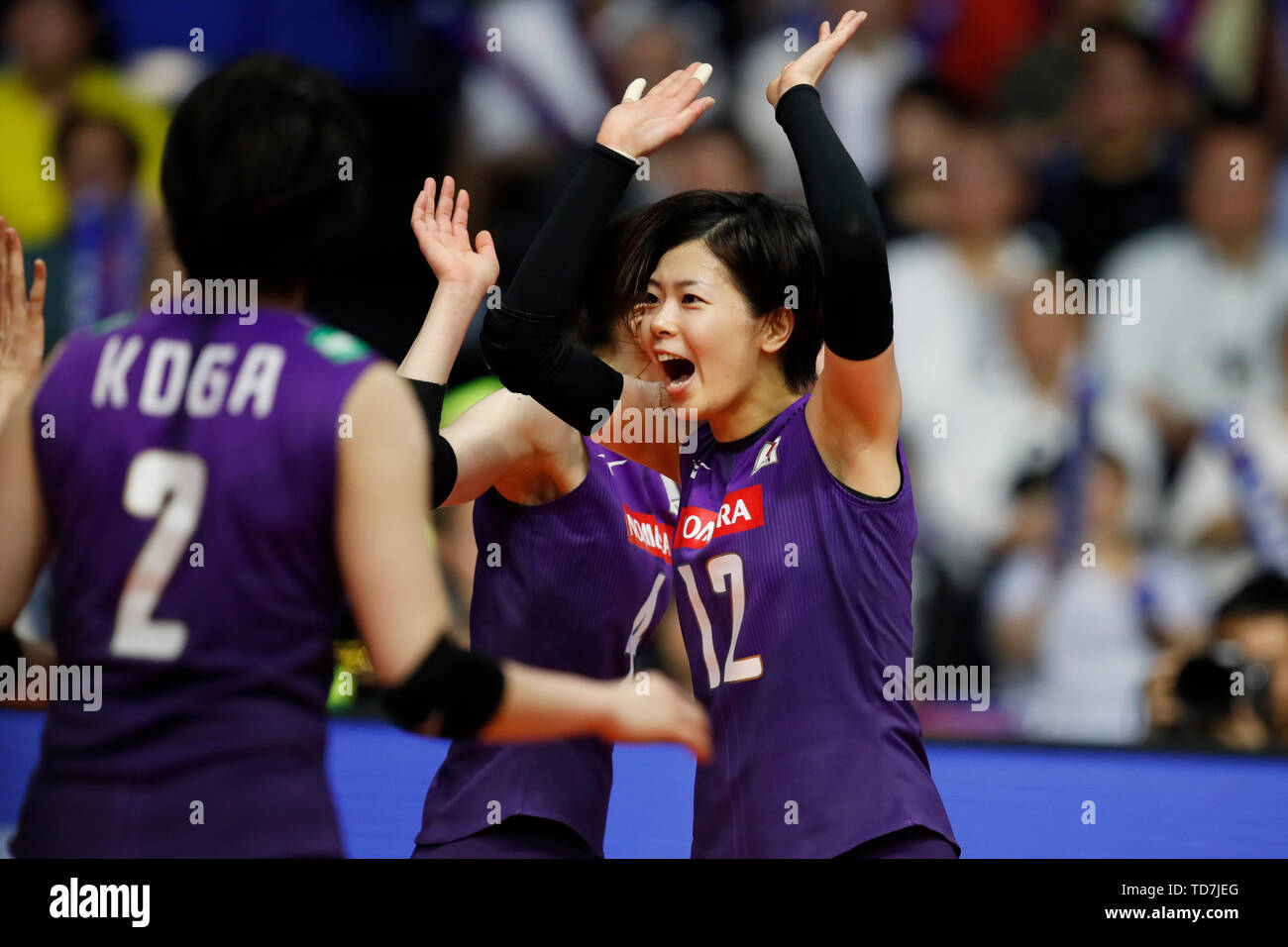 Tokyo, Japan. 12th June, 2019. Ruri Takahashi, a graduate of