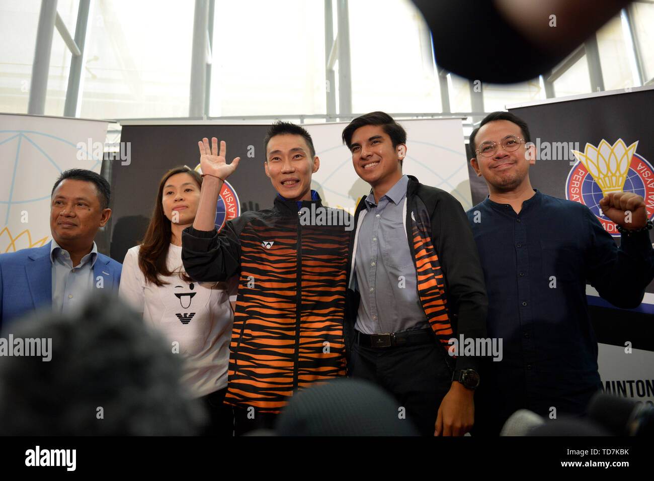 Putrajaya, Malaysia. 13th June, 2019. Malaysia's badminton player