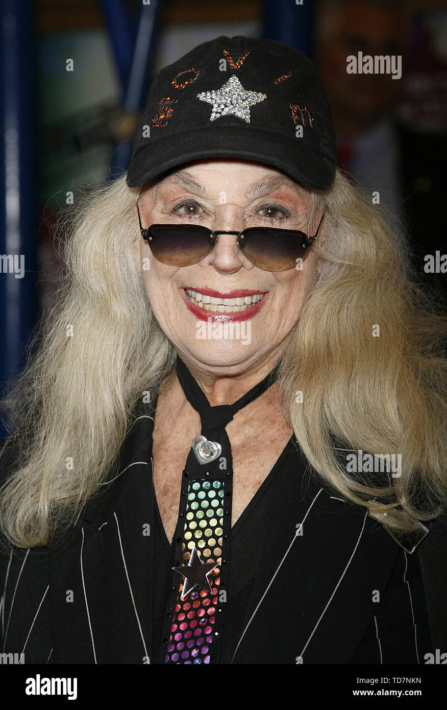 ***FILE PHOTO*** Sylvia Miles has died at the age of 94. Syllvia Miles attending the Opening Night Celebration for Martin McDonagh's Play THE LIEUTENANT OF INISHMORE moving to Broadway at the Lyceum Theatre in New York City. May 3rd, 2006 Credit: Walter McBride/MediaPunch Stock Photo