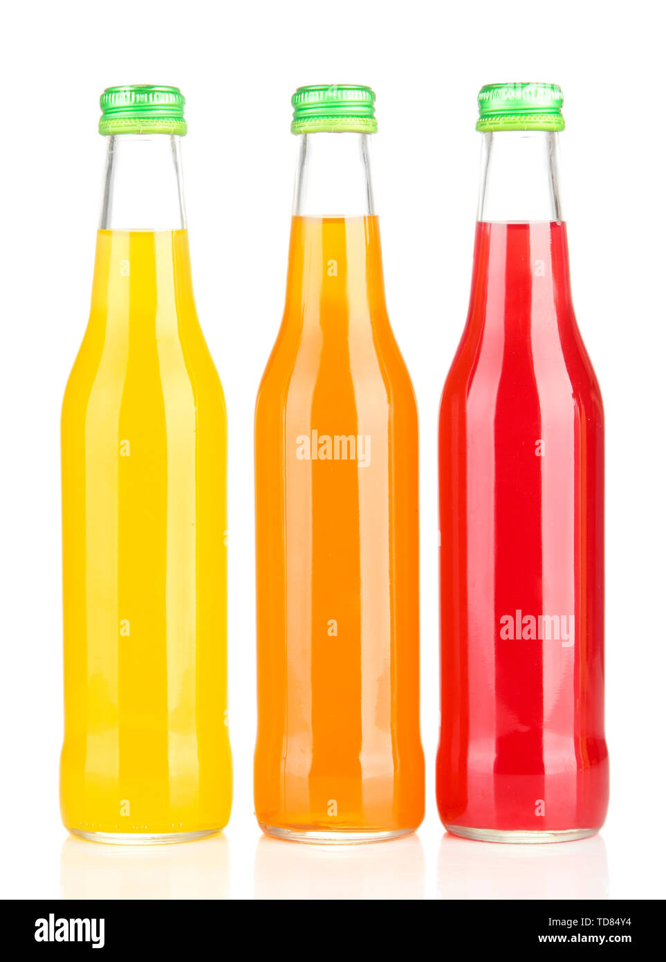 bottles-with-tasty-drink-isolated-on-white-stock-photo-alamy