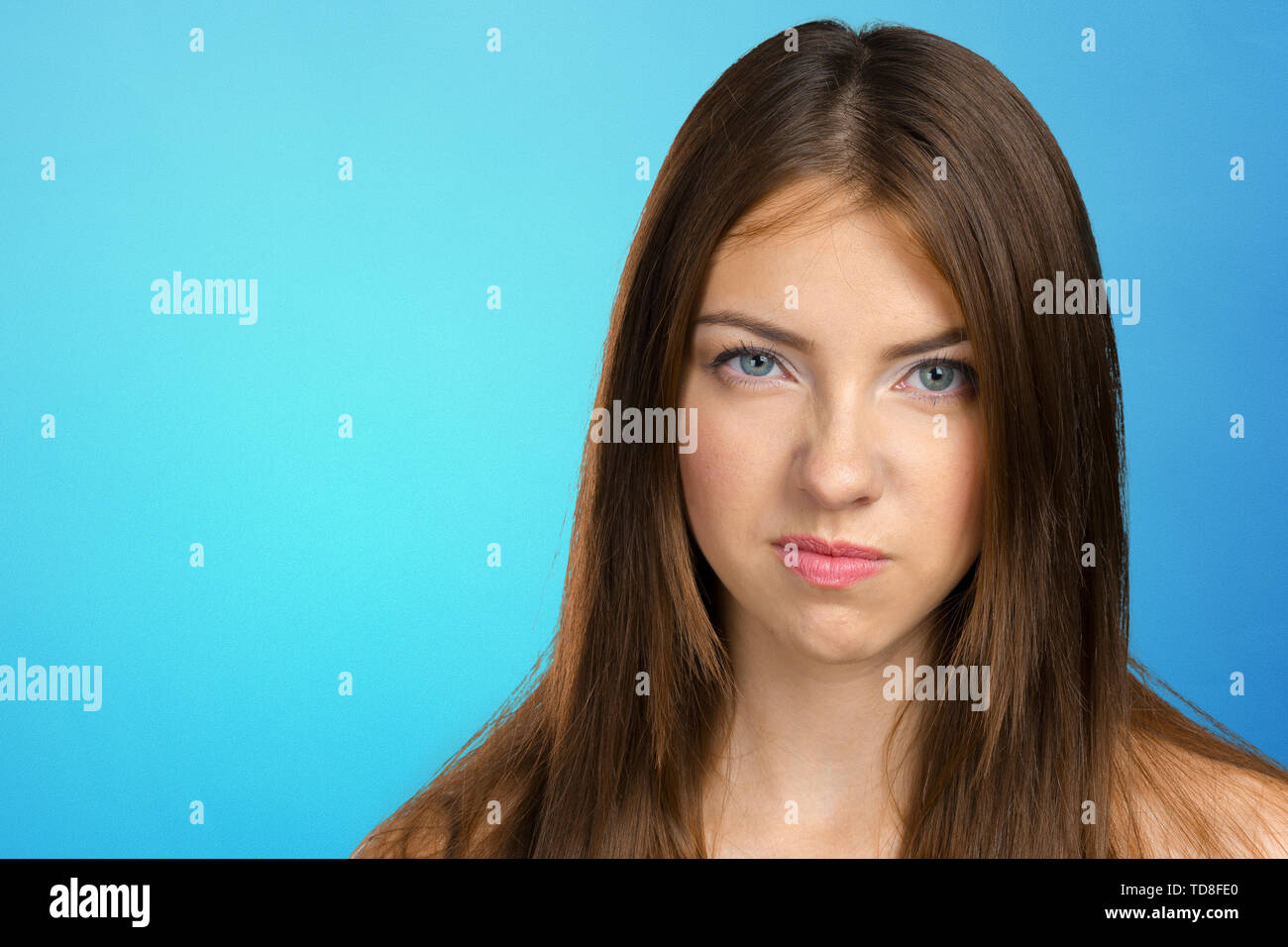 Sad woman depressed guy hi-res stock photography and images - Alamy
