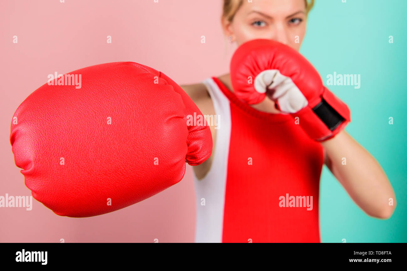 female boxing gloves