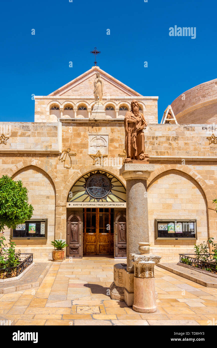 Holy Church of Bethlehem, Palestine Stock Photo - Alamy