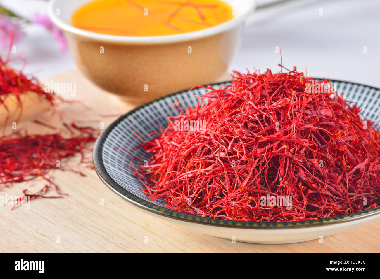 Saffron HD picture Stock Photo - Alamy