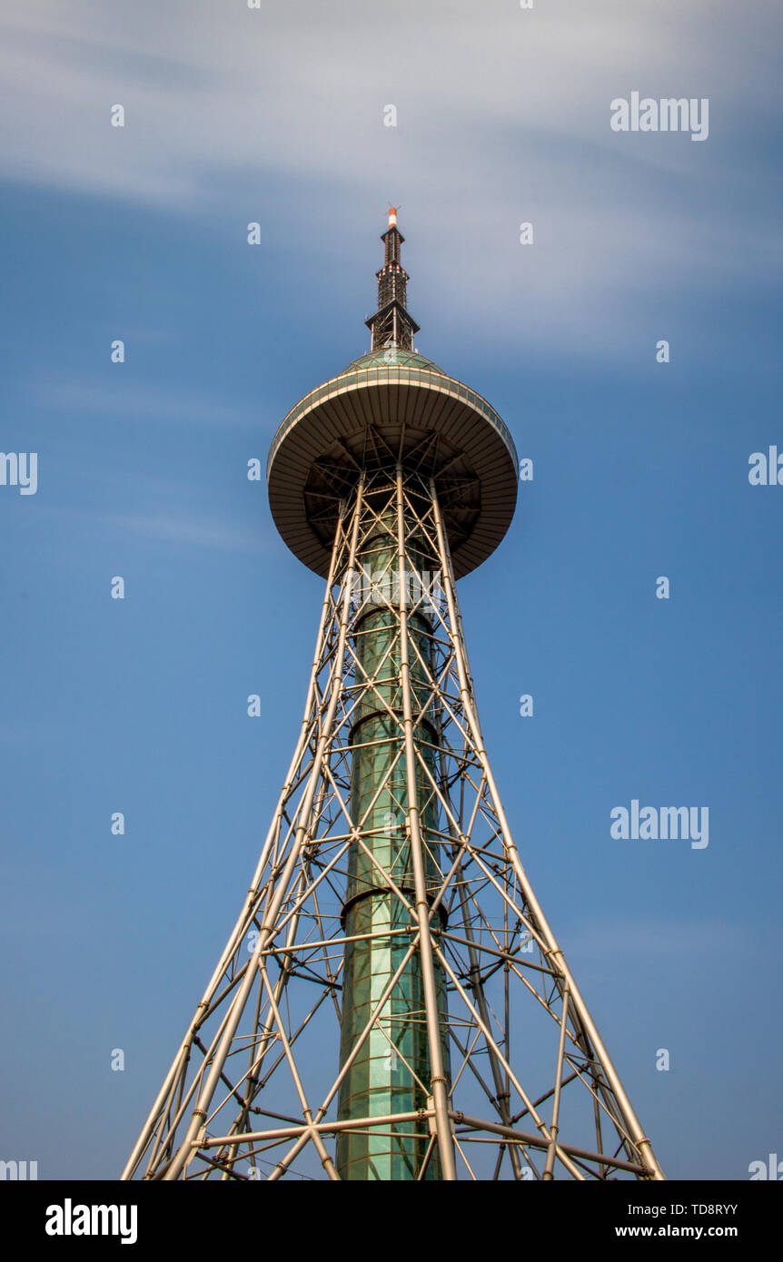 qingdao tv tower Stock Photo - Alamy