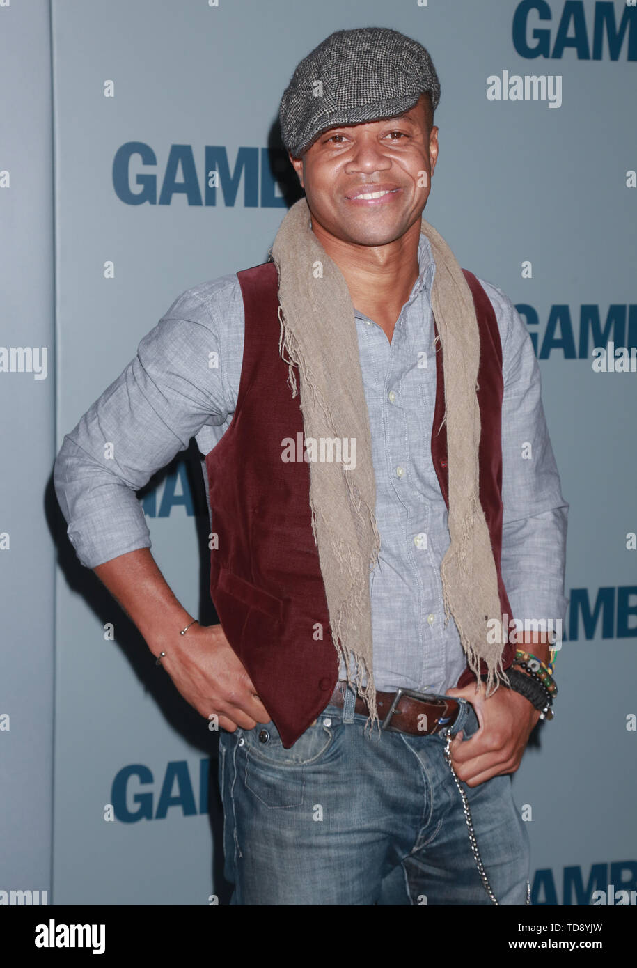 'The Gambler' film premiere, New York - 10 Dec 2014 - Cuba Gooding Jr. Stock Photo