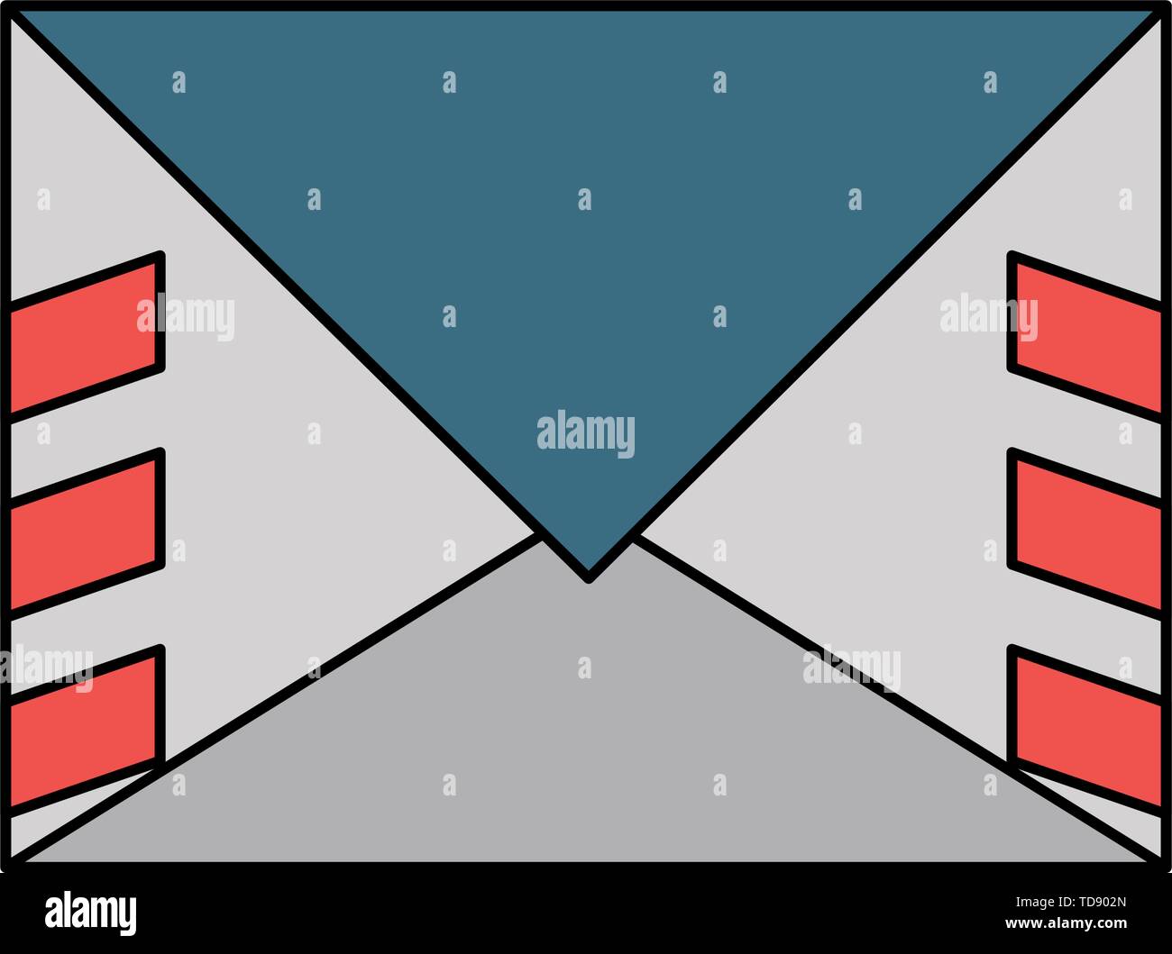 Letter envelope mail symbol isolated Stock Vector Image & Art - Alamy