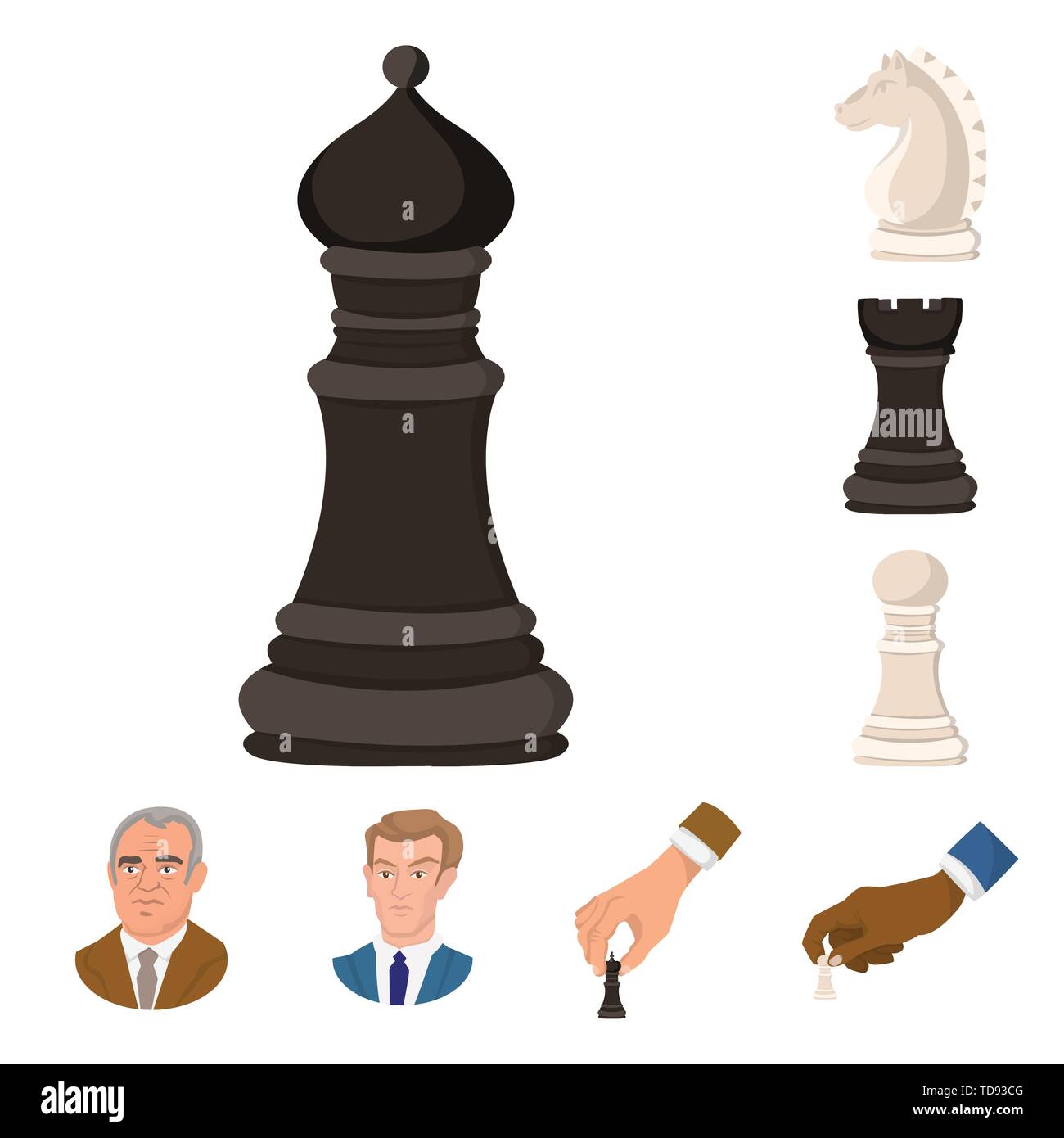 bishop,knight,rook,pawn,man,hand,strategic,horse,black,board,face,businessman,king,championship,castle,white,person,profile,concept,tower,figure,hair,business,check,head,network,counter,portrait,chess,game,piece,strategy,tactical,play,checkmate,thin,club,target,set,vector,icon,illustration,isolated,collection,design,element,graphic,sign,cartoon,color Vector Vectors , Stock Vector