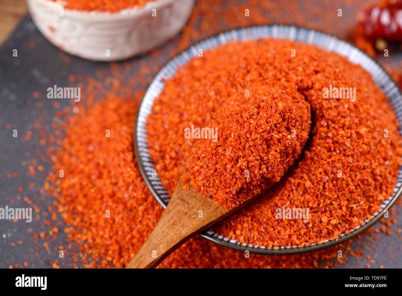 Seasoning chili cumin sesame seeds Stock Photo Alamy