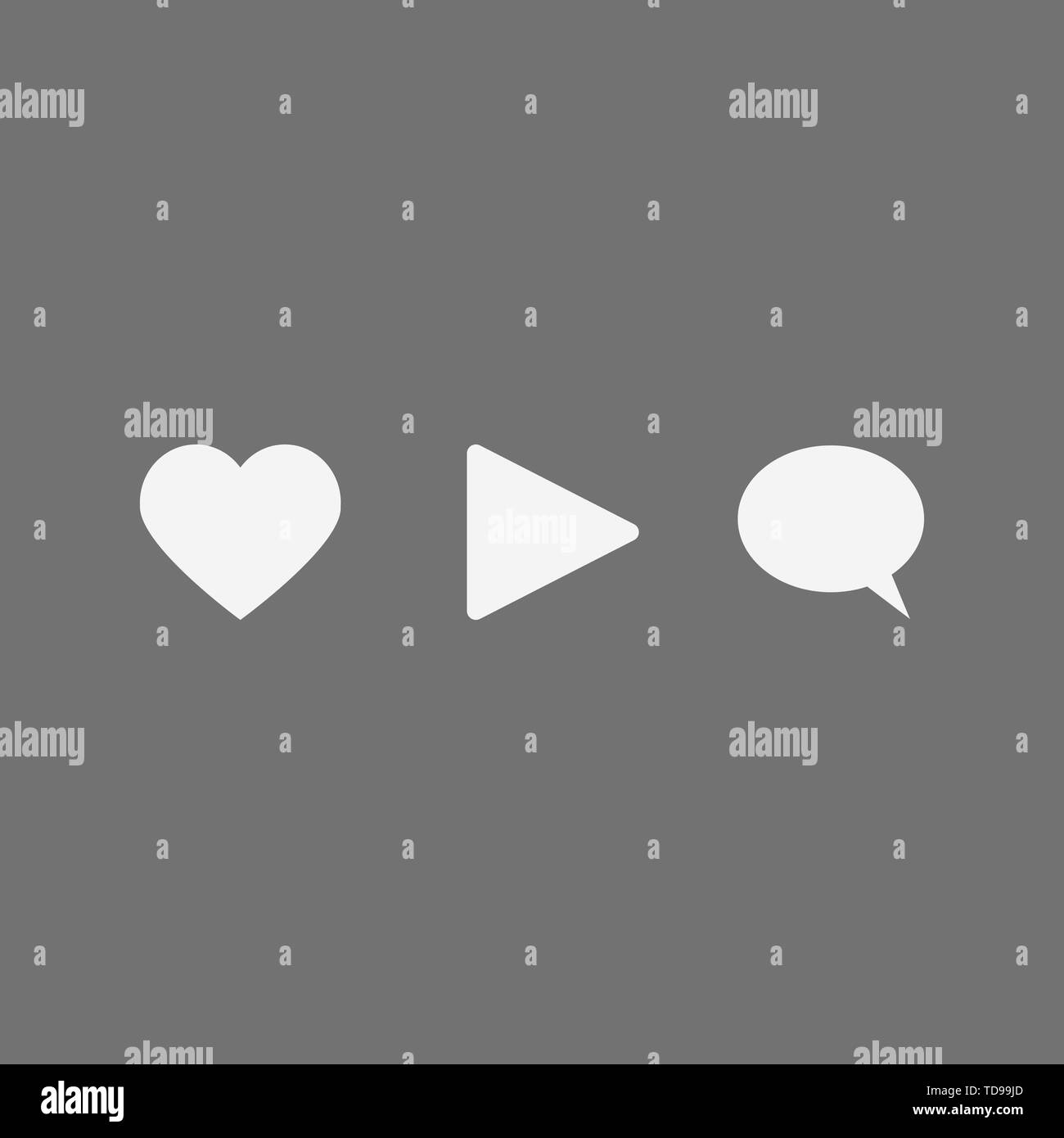 Social media network icons set. Vector illustration Stock Vector Image ...