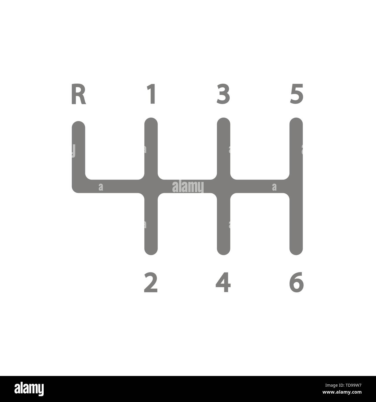 Gear shifter icon sign. Vector eps10 illustration Stock Vector Image & Art Alamy