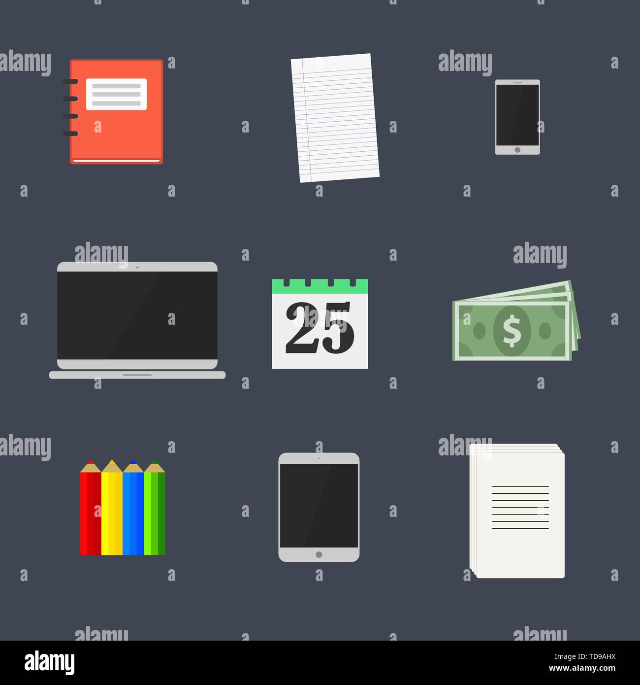 Money calculator calculator different Stock Vector Images - Alamy