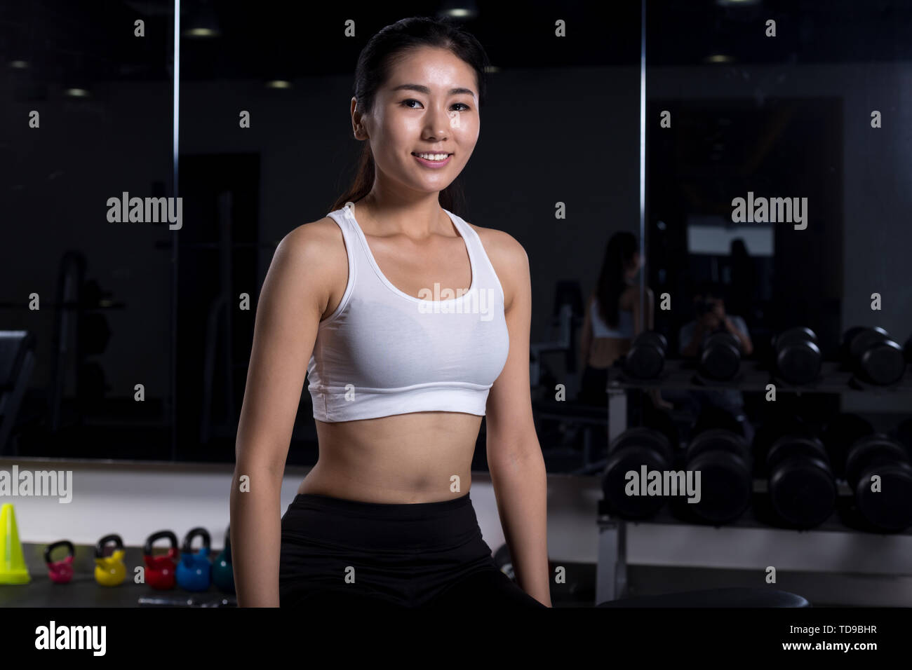 Japanese fitness model hires stock photography and images Alamy