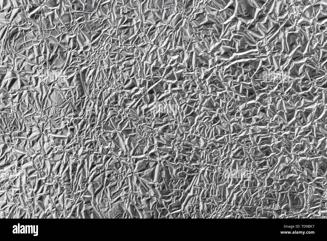 Aluminum foil texture Stock Photo Alamy