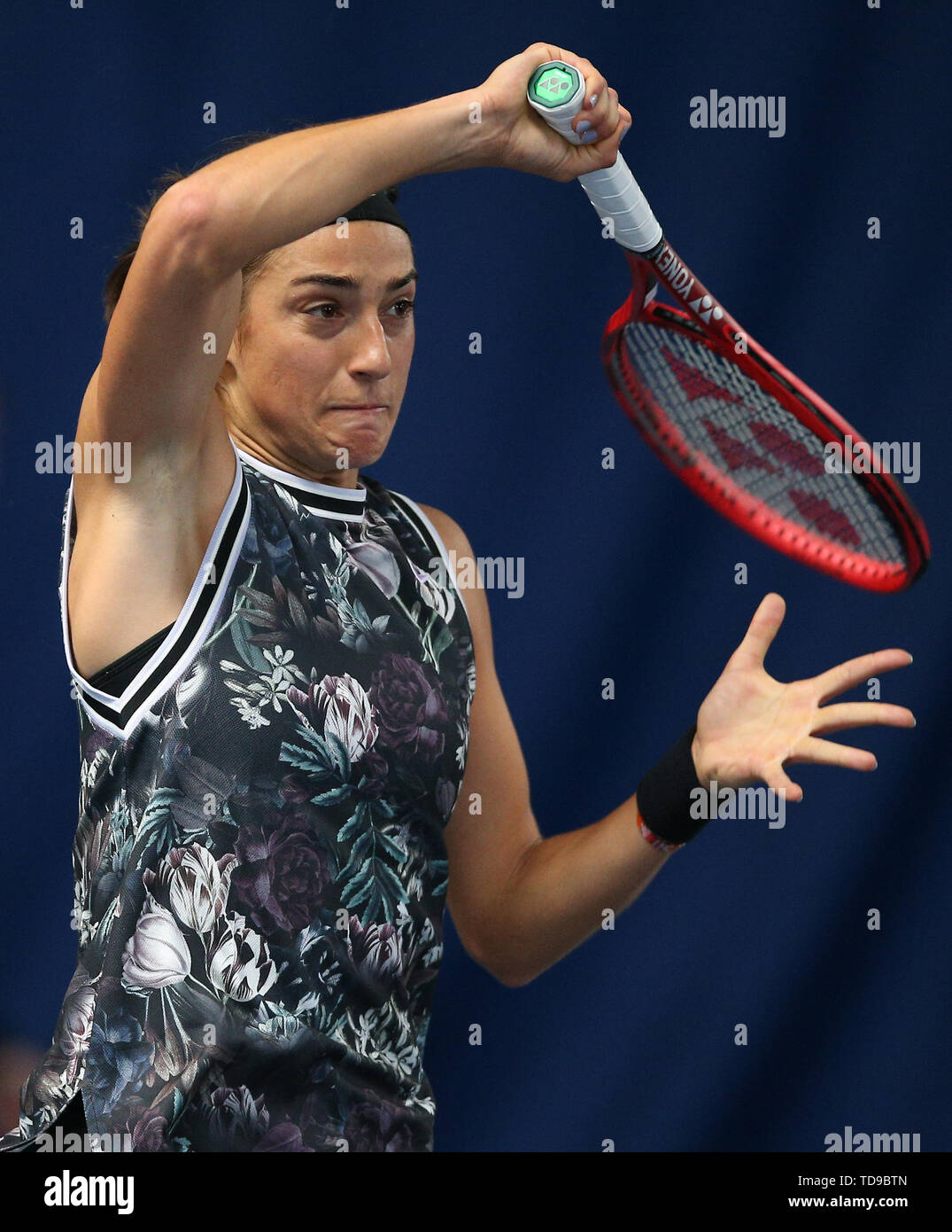 Caroline Garcia during day six of the Nature Valley Open at Nottingham