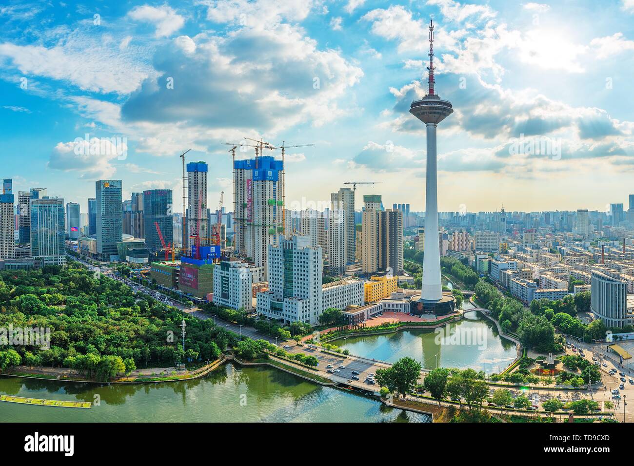 Shenyang City Architecture Scenery Stock Photo - Alamy