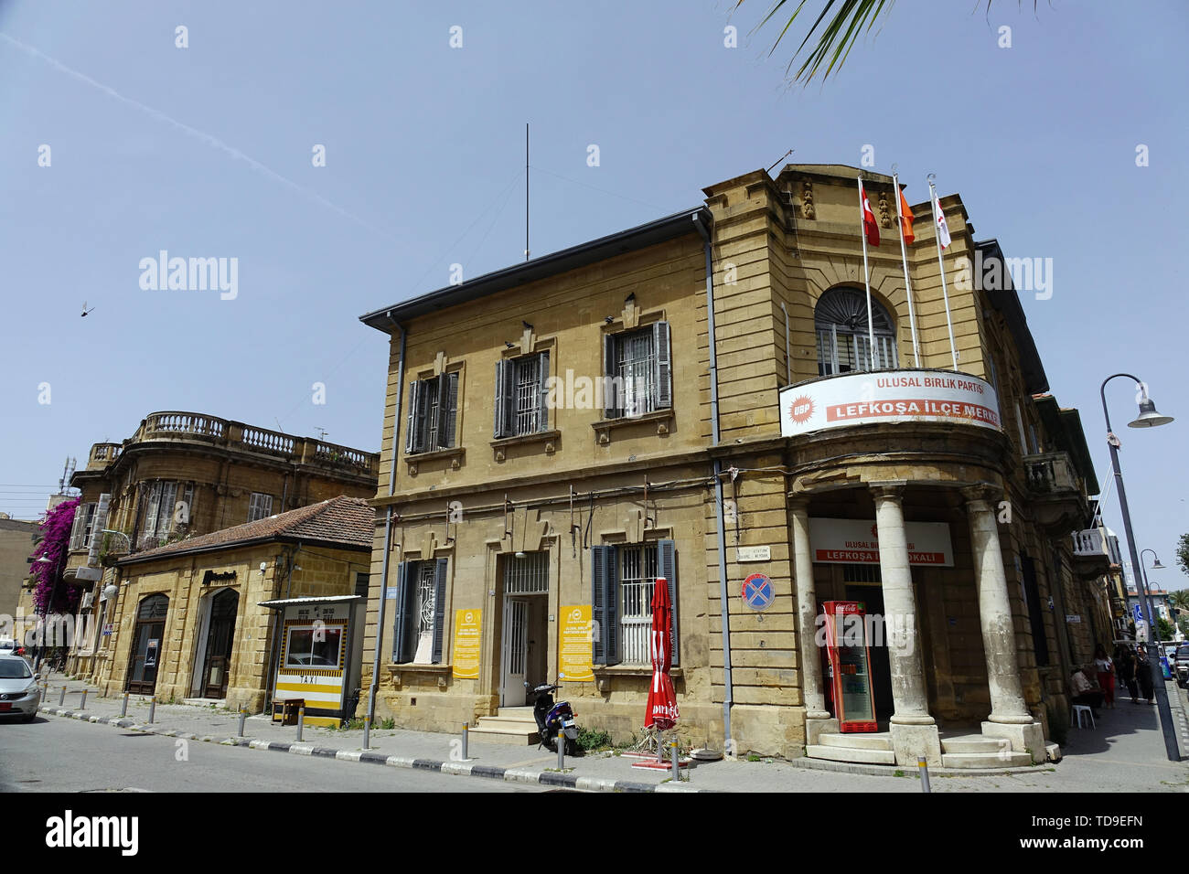 Typical old houses, Nicosia, Lefkosa, North Nicosia, Cyprus, Europe