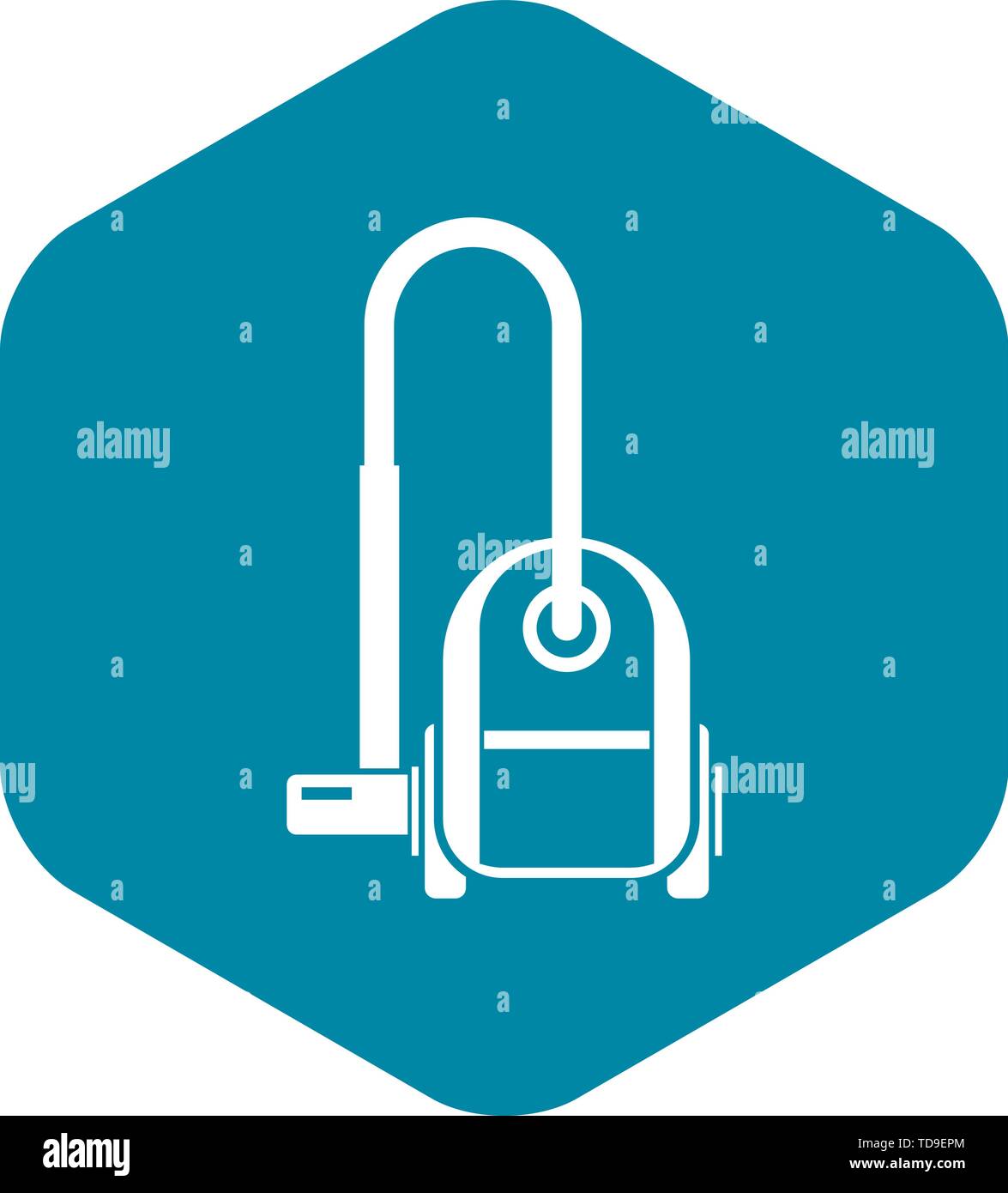 Vacuum cleaner icon, simple style Stock Vector Image & Art - Alamy